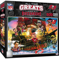 Wholesale Tampa Bay Buccaneers - All Time Greats 500 Piece Jigsaw Puzzle
