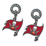 Wholesale Tampa Bay Buccaneers NFL / EAR006 - Rhinestone Earrings