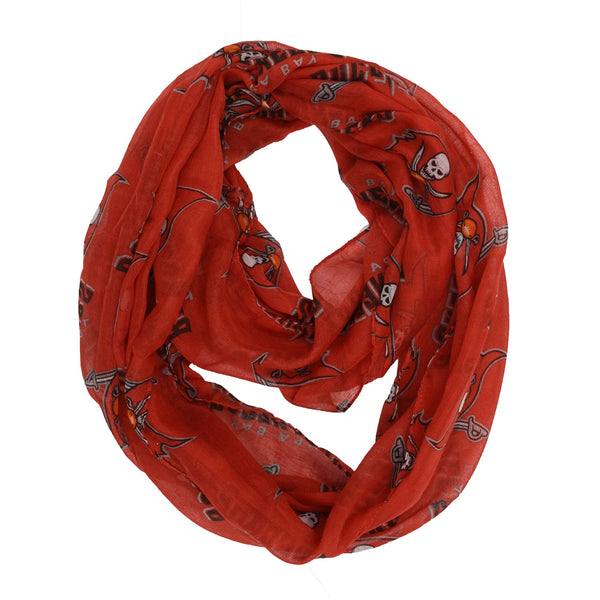 Wholesale Tampa Bay Buccaneers Sheer Infinity Scarf