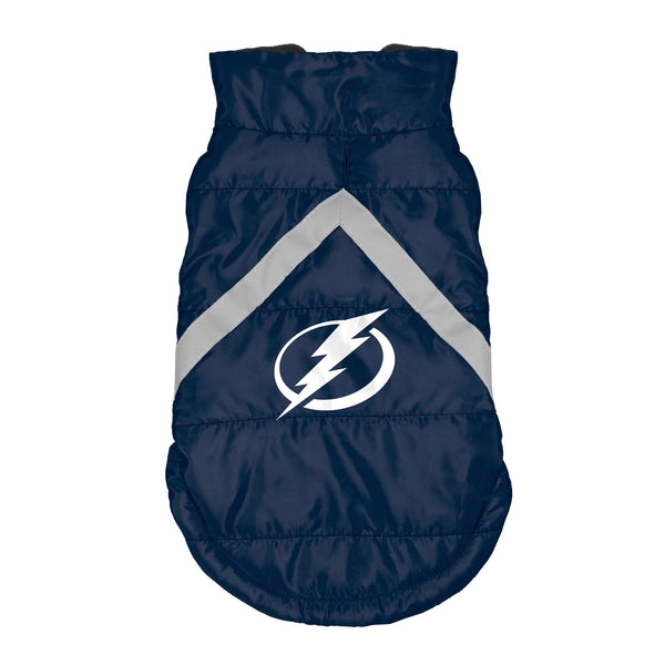 Wholesale Tampa Bay Lightning Pet Puffer Vest TC