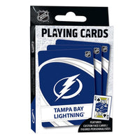 Wholesale Tampa Bay Lightning Playing Cards - 54 Card Deck