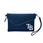 Wholesale Tampa Bay Rays Fold Over Crossbody Pebble Navy