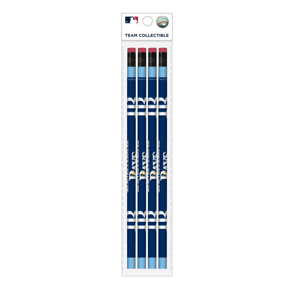 Wholesale Tampa Bay Rays MLB / PCL001 - Cool Color Pencils 4PK