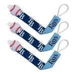 Wholesale Tampa Bay Rays - Pacifier Clip 3-Pack