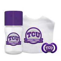 Wholesale TCU Horned Frogs - 3-Piece Baby Gift Set