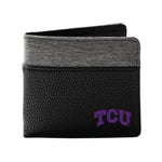 Wholesale TCU Horned Frogs Pebble BiFold Wallet BLCK