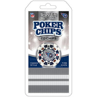 Wholesale Tennessee Titans 20 Piece Poker Chips