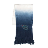 Wholesale Tennessee Titans Dip Dye Scarf Navy