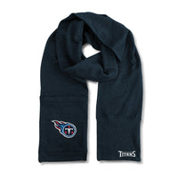 Wholesale Tennessee Titans Jimmy Bean 4 in 1 Scarf NAVY