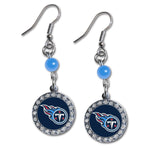 Wholesale Tennessee Titans NFL / EAR007 - Rhinestone Dangle Earrings