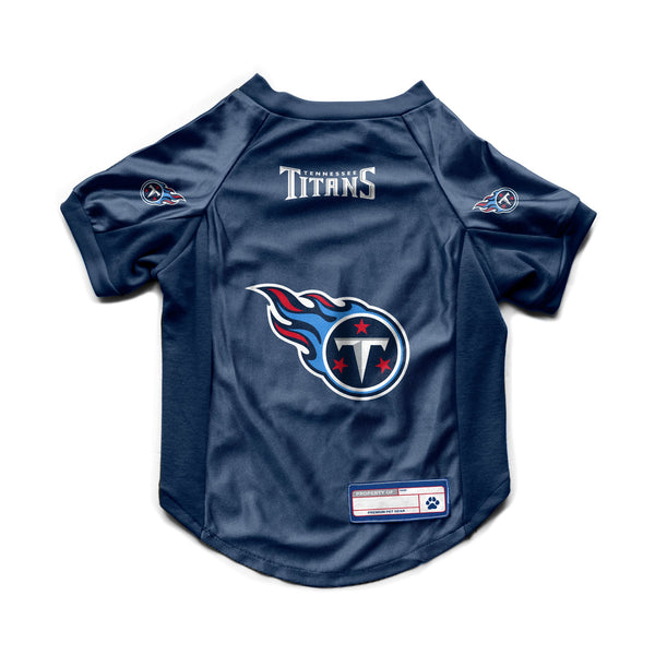 Wholesale Tennessee Titans Pet Stretch Jersey - Assorted Sizes