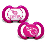 Wholesale Tennessee Titans - Pink Pacifier 2-Pack