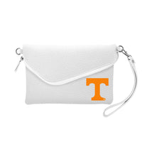 Wholesale Tennessee Volunteers Fold Over Crossbody Pebble White