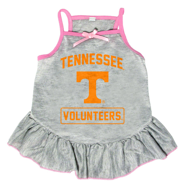 Wholesale Tennessee Volunteers Pet Dress Grey Type- Assorted Sizes