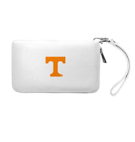 Wholesale Tennessee Volunteers Zip Organizer Wallet Pebble White