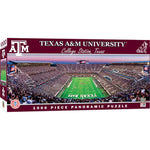 Wholesale Texas A&M Aggies - 1000 Piece Panoramic Jigsaw Puzzle - End View