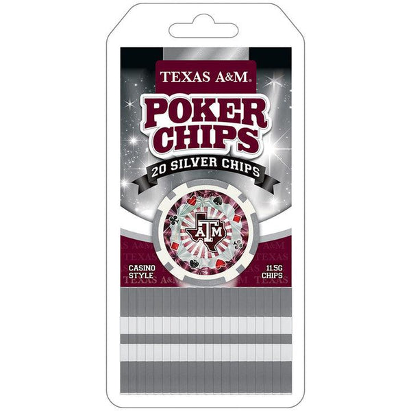 Wholesale Texas A&M Aggies 20 Piece Poker Chips