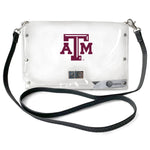 Wholesale Texas A&M Aggies Clear Envelope Purse STRAP