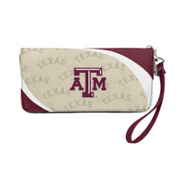 Wholesale Texas A&M Aggies Curve Zip Organizer Wallet