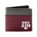 Wholesale Texas A&M Aggies Pebble BiFold Wallet MARN