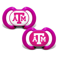 Wholesale Texas A&M Aggies - Pink Pacifier 2-Pack