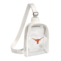 Wholesale Texas Longhorns Clear Mini Sling