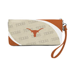 Wholesale Texas Longhorns Curve Zip Organizer Wallet