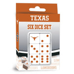 Wholesale Texas Longhorns Dice Set