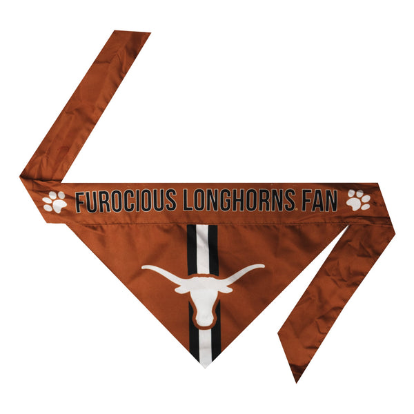 Wholesale Texas Longhorns Pet Bandana - Assorted Sizes