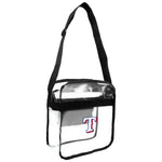 Wholesale Texas Rangers Clear Carryall Crossbody