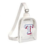 Wholesale Texas Rangers Clear Mini Sling