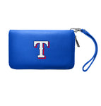 Wholesale Texas Rangers Zip Organizer Wallet Pebble Royal