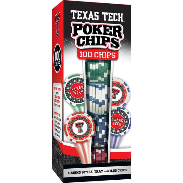 Wholesale Texas Tech Red Raiders 100 Piece Poker Chips