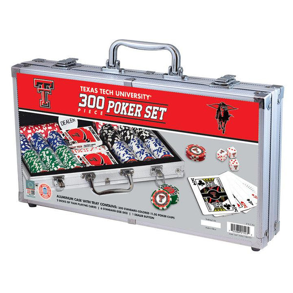 Wholesale Texas Tech Red Raiders 300 Piece Poker Set