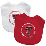 Wholesale Texas Tech Red Raiders - Baby Bibs 2-Pack