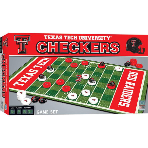 Wholesale Texas Tech Red Raiders Checkers Board Game