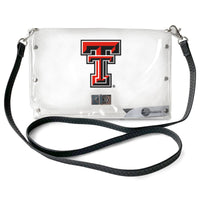 Wholesale Texas Tech Red Raiders Clear Envelope Purse STRAP