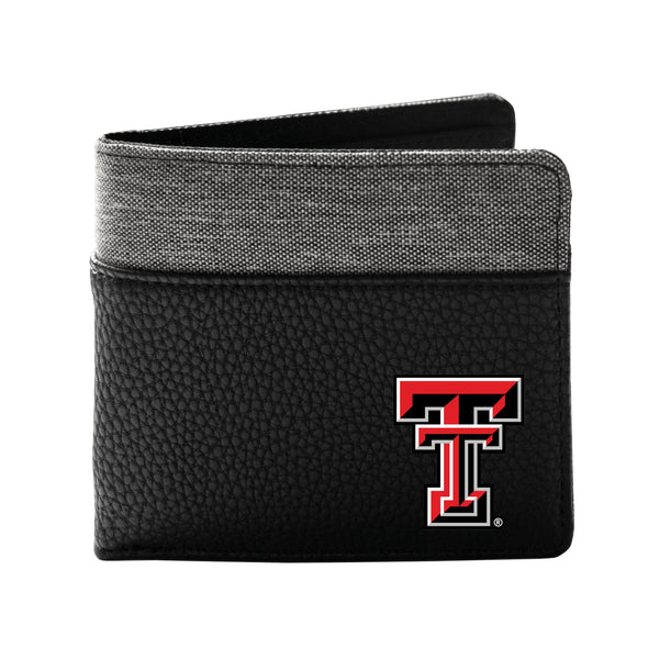 Wholesale Texas Tech Red Raiders Pebble BiFold Wallet BLCK