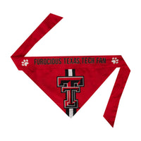 Wholesale Texas Tech Red Raiders Pet Bandana - Assorted Sizes