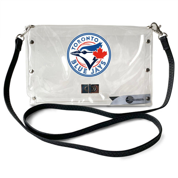 Wholesale Toronto Blue Jays Clear Envelope Purse STRAP