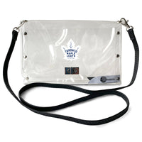 Wholesale Toronto Maple Leafs Clear Envelope Purse STRAP