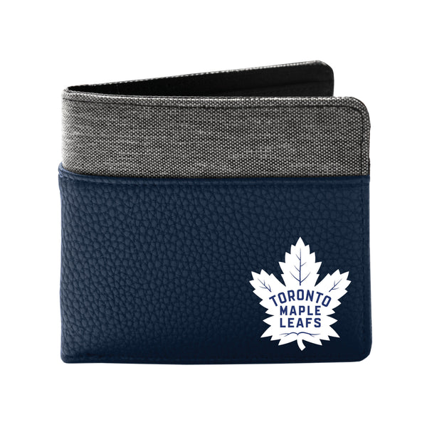 Wholesale Toronto Maple Leafs Pebble BiFold Wallet NAVY