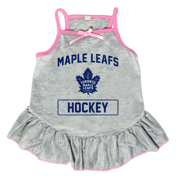 Wholesale Toronto Maple Leafs Pet Dress Grey Type- Assorted Sizes