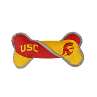 Wholesale USC Trojans Pet Tug Bone -