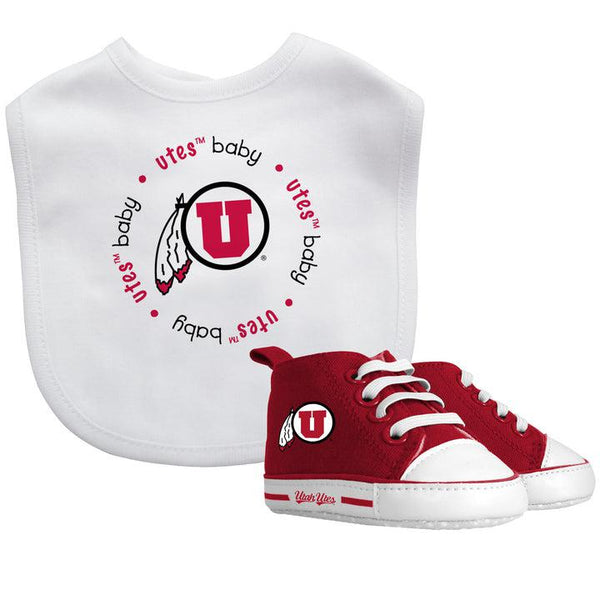 Wholesale Utah Utes - 2-Piece Baby Gift Set