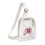 Wholesale Utah Utes Clear Mini Sling