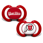 Wholesale Utah Utes - Pacifier 2-Pack