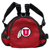 Wholesale Utah Utes Pet Mini Backpack LRED S