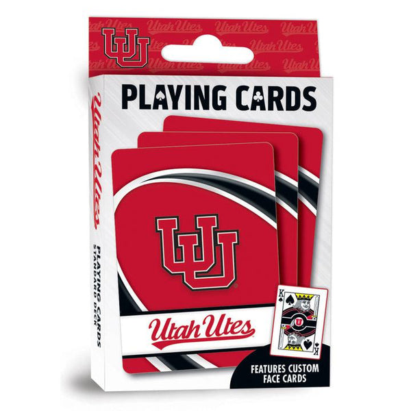 Wholesale Utah Utes Playing Cards - 54 Card Deck