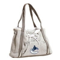 Wholesale Vancouver Canucks Hoodie Purse Grey